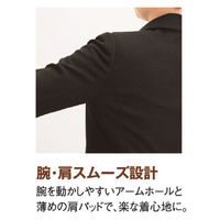 神馬本店 ドットシャドー ジャケット ブラック 15号 SA180J-7-15号 1着（直送品）