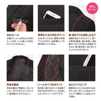 神馬本店 ストライプニットジャケット　グレー　13号 SA410J-2-13号 1着（直送品）