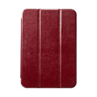 サンワサプライ iPad mini 2021 ソフトレザーケース レッド PDA-IPAD1807R 1個（直送品）