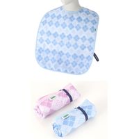 東京エンゼル本社 ハンディ エプロン 食事用 介護用  6080 ダイヤブルー 4975520830399 1枚 E1473