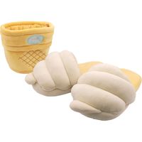 池田工業社 chobit on ソフトクリーム スリッパ バニラ 雑貨 350470 1個（直送品）