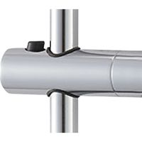 SANEI スライドバー（ボタン式） W5853NS-1000 1個（直送品）