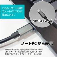 多摩電子工業 Type-C/HDMI変換ケーブル 5.0m TSK88H50K 1本