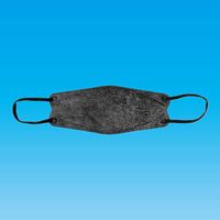 3D立体型マスク 5枚入 標準サイズ 黒 １ケース（200袋入） DB05-10-CS　エスパック（直送品）