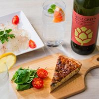 チルグリーン ビター＆トロピカル 25度 1.8L 1800ml 瓶 1本 ボタニカル系麦焼酎 濱田酒造 CHILL GREEN 業務用