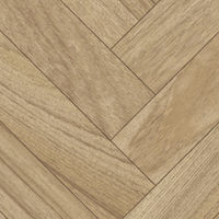 ユニベール クッションフロア フリーカット 抗菌 防カビ 撥水 910×9000mm E1047ヘリンボーン 1枚（直送品）