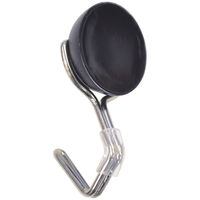 マグエックス マグネットフック ゼロスライド(SS)黒 MZR-2K 1箱(10個入)