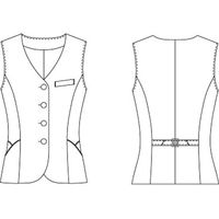 チクマ ベスト AR2837-1-17（直送品）