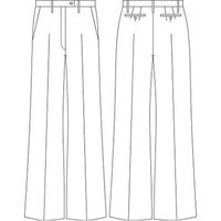 チクマ パンツ（ジャストウェスト） UF5507-20-17（直送品）