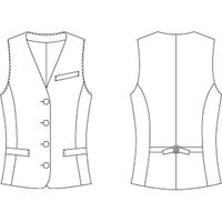 チクマ ベスト UF2508-2-17（直送品）