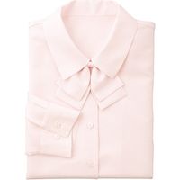 チクマ ブラウス リボン付き（長袖） AR1462-3-15（直送品）