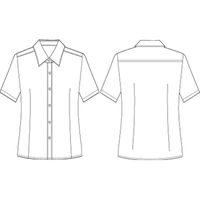 チクマ ブラウス（半袖） AR1632-1-15（直送品）