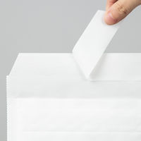 クッション封筒 ポップクッション CD・DVD用 白 開封テープなし 1セット（400枚：200枚入×2） ユニオンキャップ