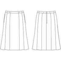 チクマ スカート（マーメイド） AR3876-1-5（直送品）