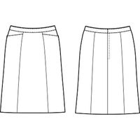 チクマ スカート（Aライン） AR3865-2-9（直送品）