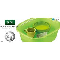 アスベル Nポゼ 洗い桶（角型） 4312 5個（直送品）