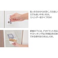 オカムラ レスピア スチールロッカー 6人用 木目扉 ICカード錠ビジター仕様 幅900×奥行515×高さ1790mm 4506AF ZF51 1台（直送品）