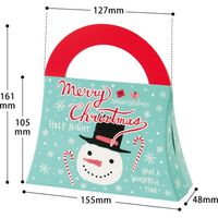 クリスマスミントブルーギフトBOXバッグ型-XS XMB-GBXS 1セット（60枚：20枚×3パック）（直送品）