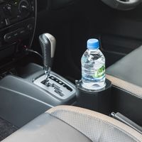 サンワダイレクト 保温保冷車載ドリンクホルダー（シガーソケット・12V車専用・保冷・保温・ペットボトル・アルミ・スチール缶対応・ブラック） 1個（直送品）