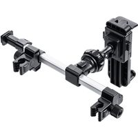 サンワダイレクト 車載ヘッドレストホルダー（ヘッドレスト・タブレット・スマートフォン・後部座席用・位置調整） 200-CAR070 1個（直送品）