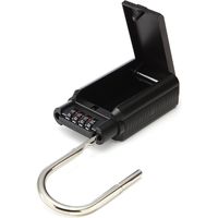 サンワダイレクト 鍵収納ボックス（ダイヤル式・大型サイズ） 200-SL027BK 1個（直送品）