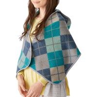 リマーク アーガイル5WAYブランケット（レッド） remark-A030-red（直送品）