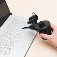 サンワダイレクト 電動エアダスター(強力・AC電源・シガープラグ) 200-CD033 1個（直送品）