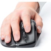 サンワダイレクト エルゴマウス(右利き・疲労軽減・フィンガーフラップ・DPI切替・赤色光学センサー) 400-MA108R 1個（直送品）