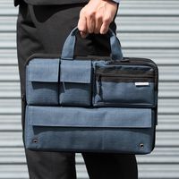 サンワダイレクト PCインナーケース（13.3インチ・ネイビー・小物ポケット） 200-IN053NV 1個（直送品）