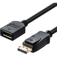 サンワダイレクト ディスプレイポート延長ケーブル 500-KC028-2 1本（直送品）