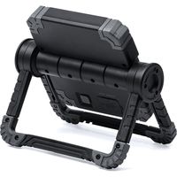 サンワダイレクト LED投光器（作業灯・充電式・屋外・アウトドア・最大20W・最大850ルーメン・バッテリー内蔵・COBチップ） 1個（直送品）