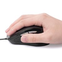 サンワダイレクト 静音マウス（有線・エルゴノミクス・人間工学・中型・DPI切替・ガンメタリック） 400-MA111GM 1個（直送品）