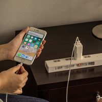 サンワダイレクト iPhoneカードリーダー（iPhone・バックアップ・microSD・Qubii・充電・カードリーダー） 1個（直送品）