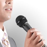 サンワダイレクト ダイナミックマイク（単一指向性・スイッチ付・ケーブル付・4.5m） 400-SP045 1個（直送品）