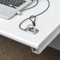 サンワダイレクト iPad・タブレットセキュリティワイヤー取り付け部品（両面テープ・ネジ止め・大型） 200-SL055 1個（直送品）