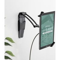 サンワダイレクト iPad・タブレットセキュリティスタンド（7.9～13インチ対応・角度調整・セキュリティスタンド・壁掛け） 200-SL062 1個（直送品）