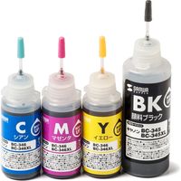 キヤノン（Canon）用 詰め替えインク 300-C345346 1パック（4色入）（直送品）