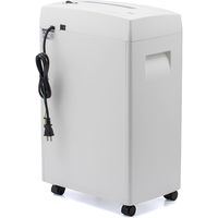 サンワダイレクト 電動シュレッダー（マイクロカット・極小カット・1×2mm・4枚同時細断・連続15分・ホッチキス対応） 400-PSD053 1個（直送品）