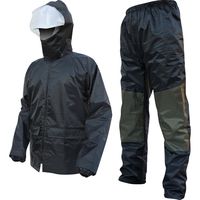 ケイワーク OXハードレインスーツ ブラック 3L R01-BK-3L 1着