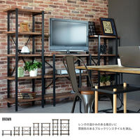 B.Bファニシング OTIS 2段ラック 幅902×奥行370×高さ485mm ホワイト OTOR-90-D2WHT 1台（直送品）