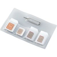 エレコム SIMカードケース/クリア CMC-SIMC01CR 1個 26