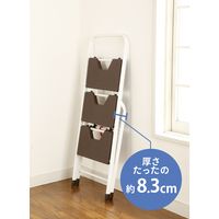 シービージャパン フォールディングステップ 3段 ブラウン 4582106471466 1個