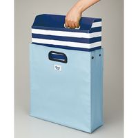 セキセイ フィンダッシュ デスクバックA4サイズボックスファイル収納 ネイビーブルー FINN-7702-15 1冊