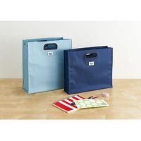 セキセイ フィンダッシュ デスクバックA4ヨコ ネイビーブルー FINN-7703-15 1冊