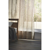 スミノエ SAANA JA OLLI（サーナヤオッリ） レースカーテン J1024 ブロッサムボイル 幅1000×長さ1980mm ベージュ 1枚（直送品）