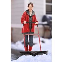 ファミリー・ライフ 車輪付きスノープッシャー a10799（直送品）