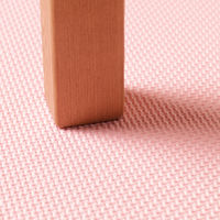 アイリスオーヤマ ジョイントマット 62×62×厚み1.8cm ピンク×ベージュ JTMR-616 1セット(16枚入)