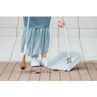 山崎産業 2989.jp+ 三ツ手チリトリD ちりとり 塵取り 屋外 スチール1個