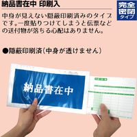ササガワ デリバリーパック 納品書在中(隠蔽印刷済) 32-1453 1冊(100枚入)