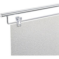 カワマタ化成 フロアーPOP立クローム FPS-1Cr 1箱（10台入）（直送品）